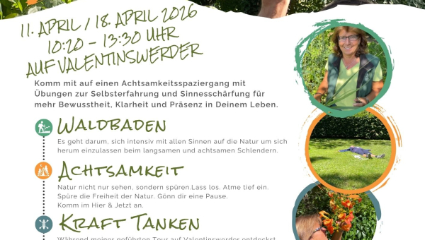 Reif für die Insel - Digital Detox - Inselnatur neu entdecken - 11. / 18.  April 10:20 - 13:30 Uhr